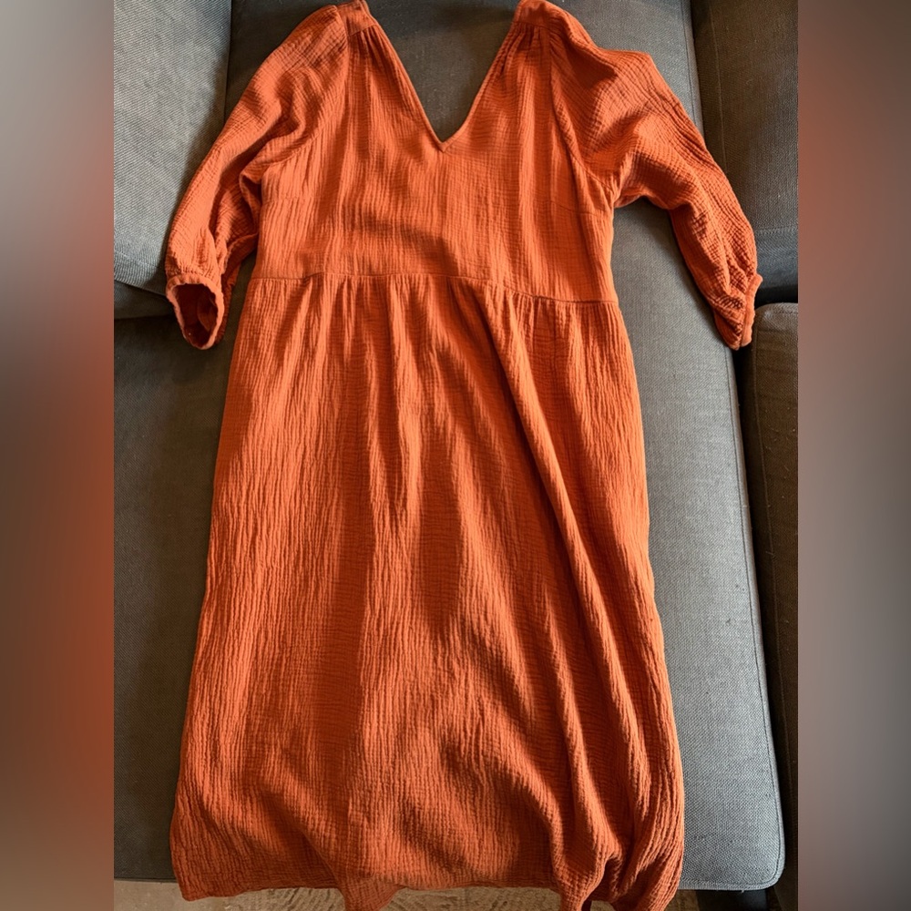 Madewell Lightspun Gauze Dress | 1X